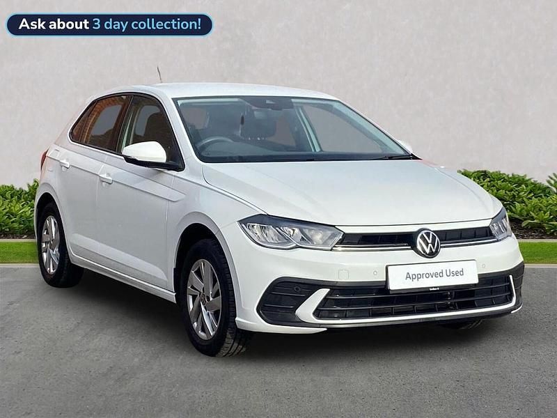 White Used 2022 VW Polo Life Hatchback | £15,221 (Fair price) - Image 1/2