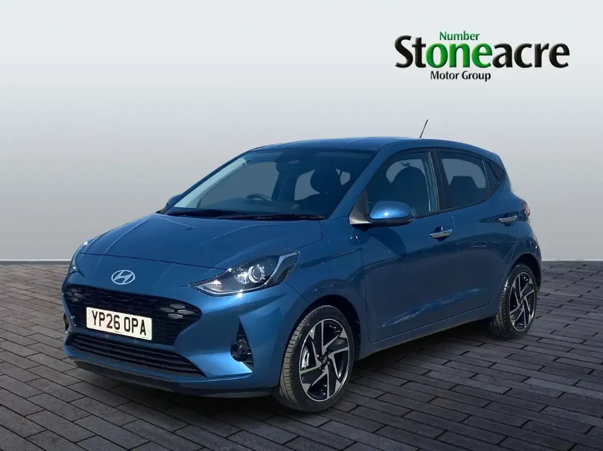 New Hyundai i10 Premium 79 HP (58 kW) 2026 Blue Hatchback