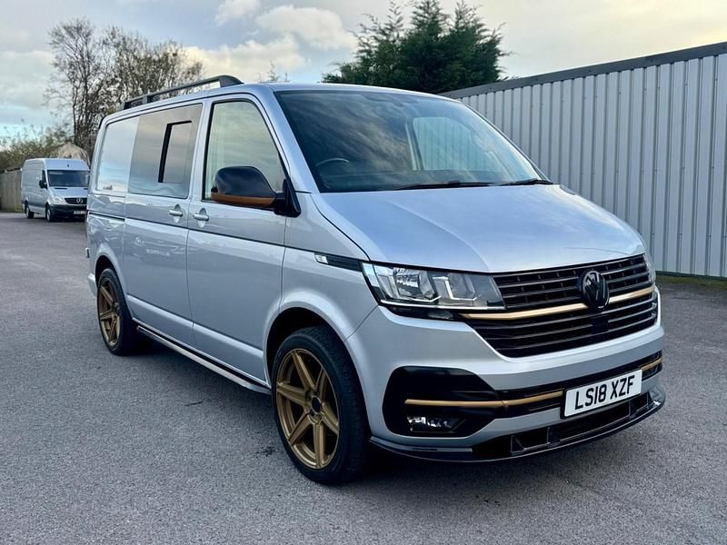 Begagnad VW Transporter Highline 2018 Silver Van