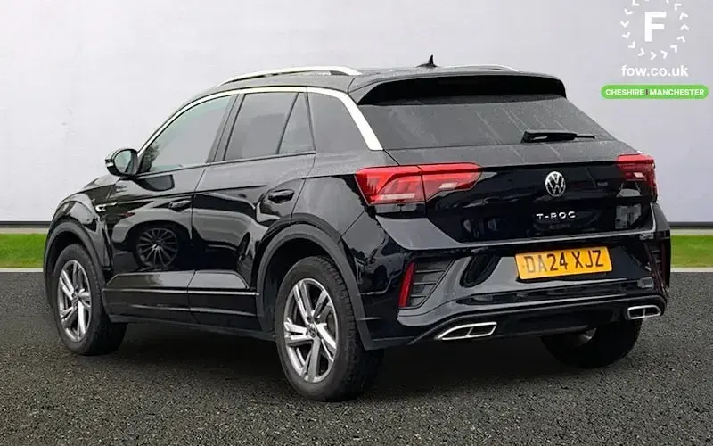 Used VW T-Roc R-line 150 HP (110 kW) 2024 Black SUV