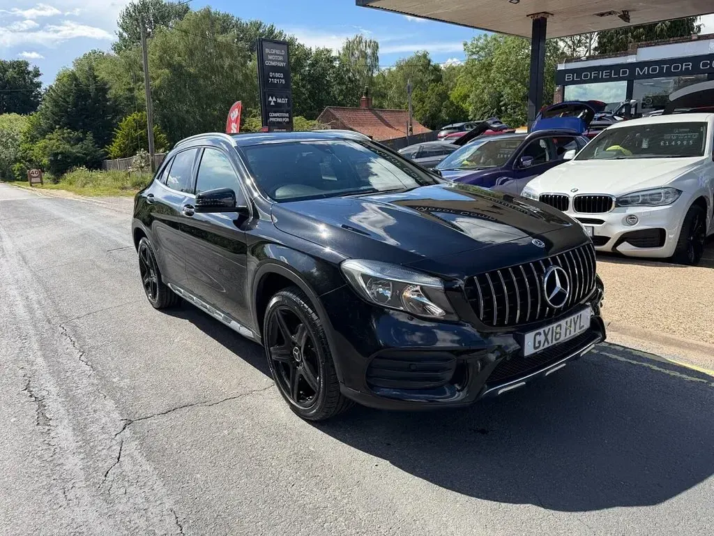 Used Mercedes GLA200 AMG line 156 HP (114 kW) 2018 Black SUV