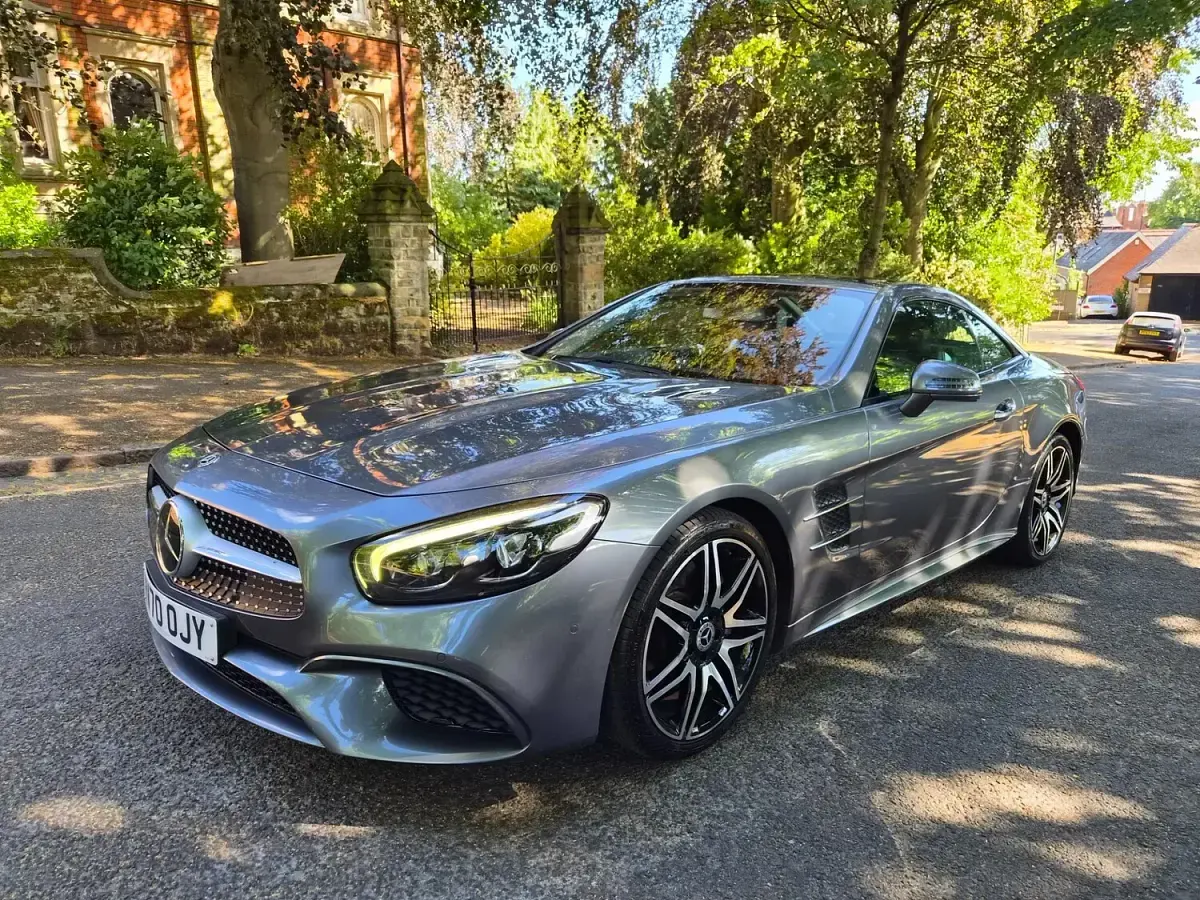 Used Mercedes SL500 Premium 2020 Grey Cabriolet