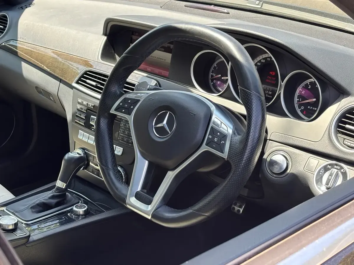 Used Mercedes C63 AMG AMG 457 HP (336 kW) 2012 Black Sedan