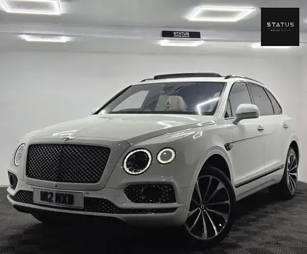 Used Bentley Bentayga 608 HP (447 kW) 2016 White SUV