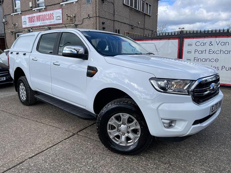 White Used 2021 Ford Ranger XLT Pickup | £12,995 (Fair price) - Image 1/4