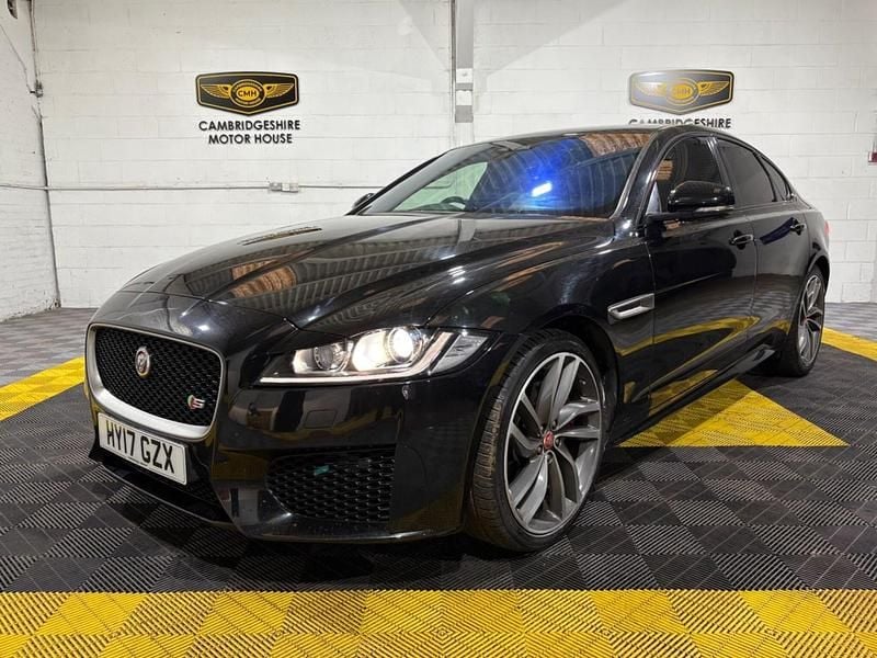 Used Jaguar XF S 300 HP (220 kW) 2017 Black Sedan
