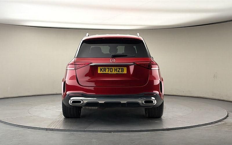 Second-hand Mercedes GLE350 AMG line 272 CP (200 kW) 2020 Roșu SUV
