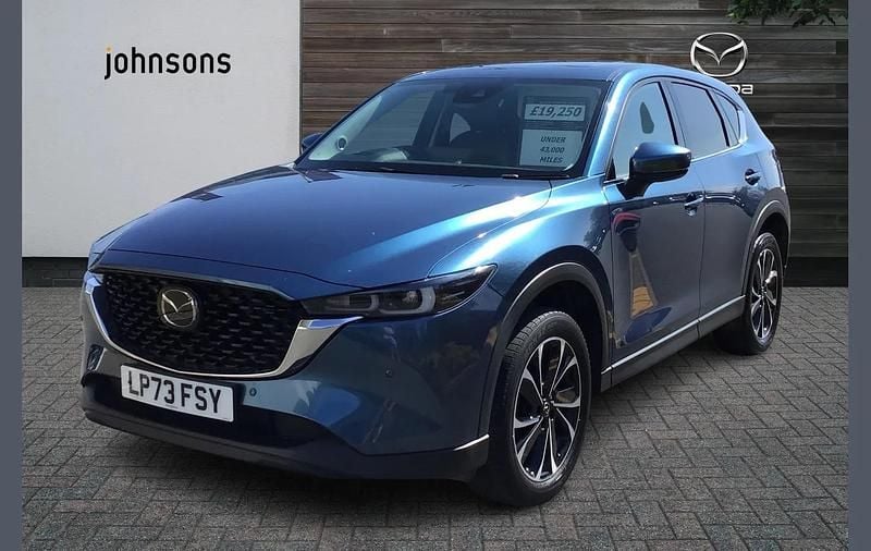 Second-hand Mazda CX-5 Exclusive-Line 165 CP (121 kW) 2024 Albastru SUV