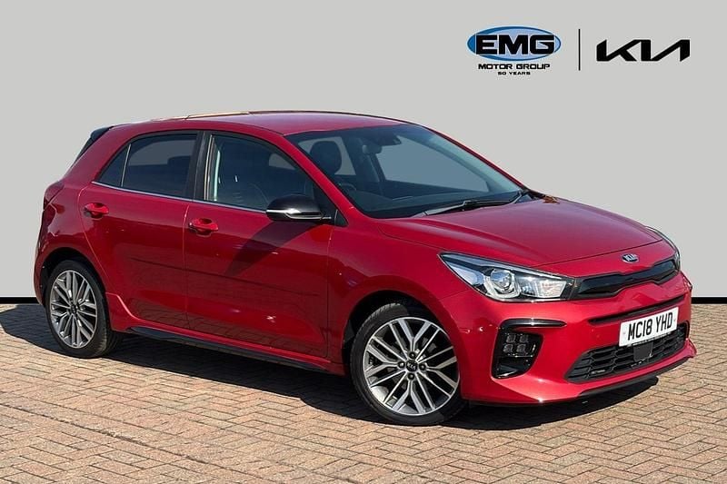 Red Used 2018 Kia Rio 2 Hatchback | £9,995 (Fair price) - Image 1/3