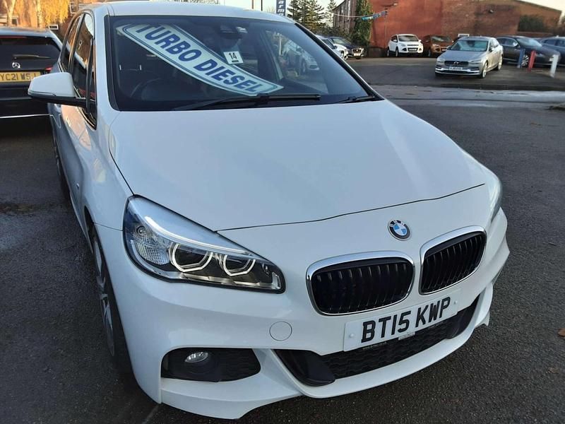 White Used 2015 BMW 218 M Sport Hatchback | £8,171 (Fair price) - Image 1/3