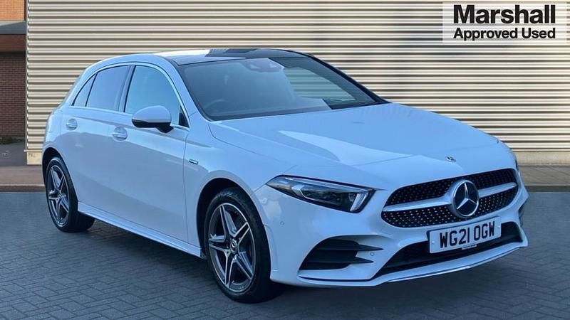 White Used 2021 Mercedes A250 AMG Line Premium Plus | £19,950 (Fair price) - Image 1/4