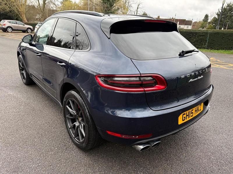 Used Porsche Macan Turbo 2015 Blue SUV