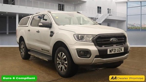 Silver Used 2021 Ford Ranger Wildtrack Pickup | £21,959 (A bit pricey) - Image 1/1