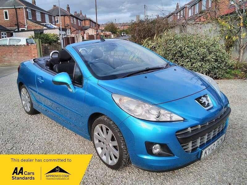 Blue Used 2012 Peugeot 207 CC GT Cabriolet | £2,490 (Fair price) - Image 1/4