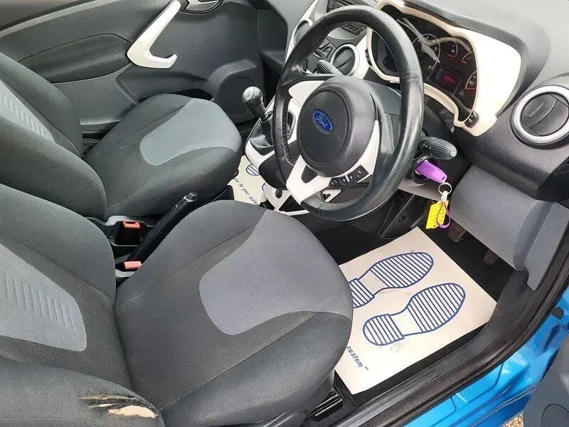 Used Ford Ka Zetec 69 HP (50 kW) 2012 Blue Hatchback