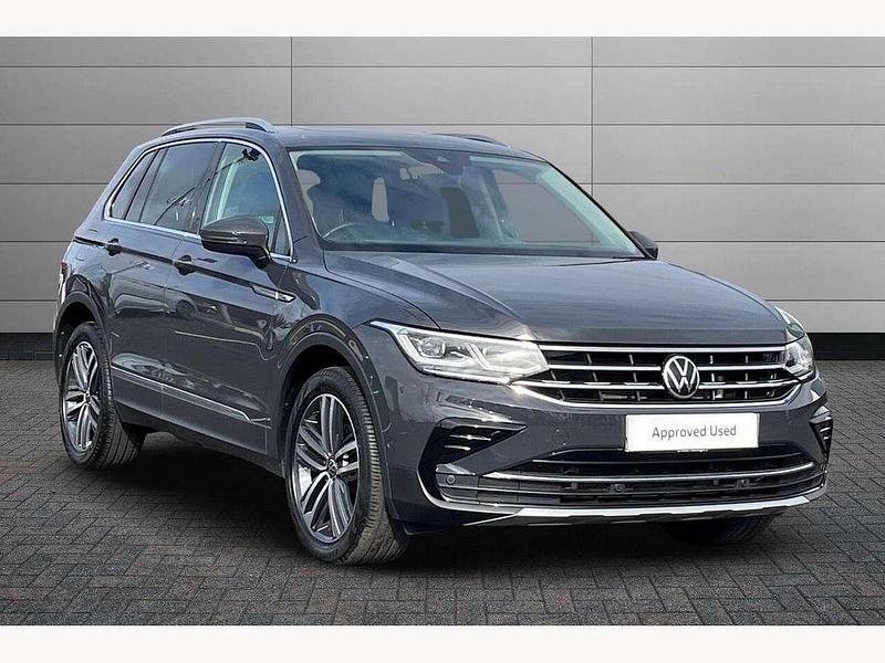 Grey Used 2022 VW Tiguan Elegance SUV | £25,750 (Fair price) - Image 1/4