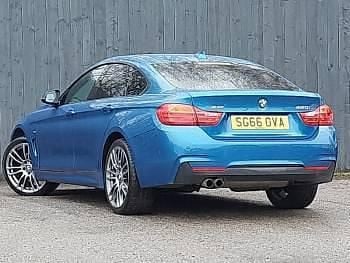 Used BMW 420 M Sport 184 HP (135 kW) 2016 Blue Hatchback