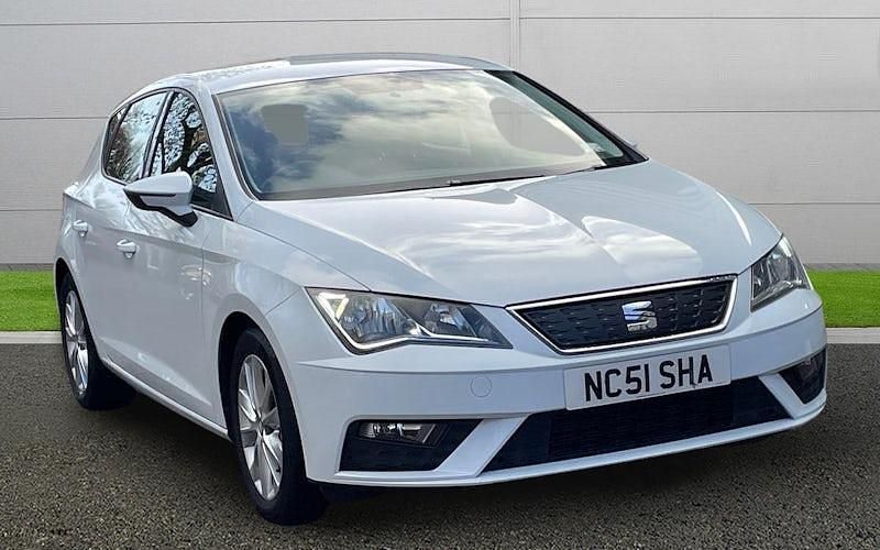 White Used 2018 Seat Leon Ecomotive Hatchback | £10,495 (Fair price) - Image 1/4