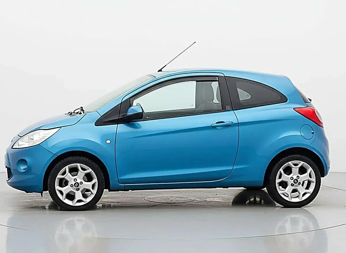Used Ford Ka Zetec 2009 Blue Hatchback