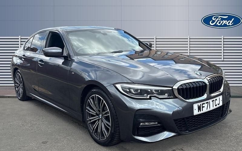 Grey Used 2021 BMW 318 M Sport Sedan | £21,863 (Fair price) - Image 1/4