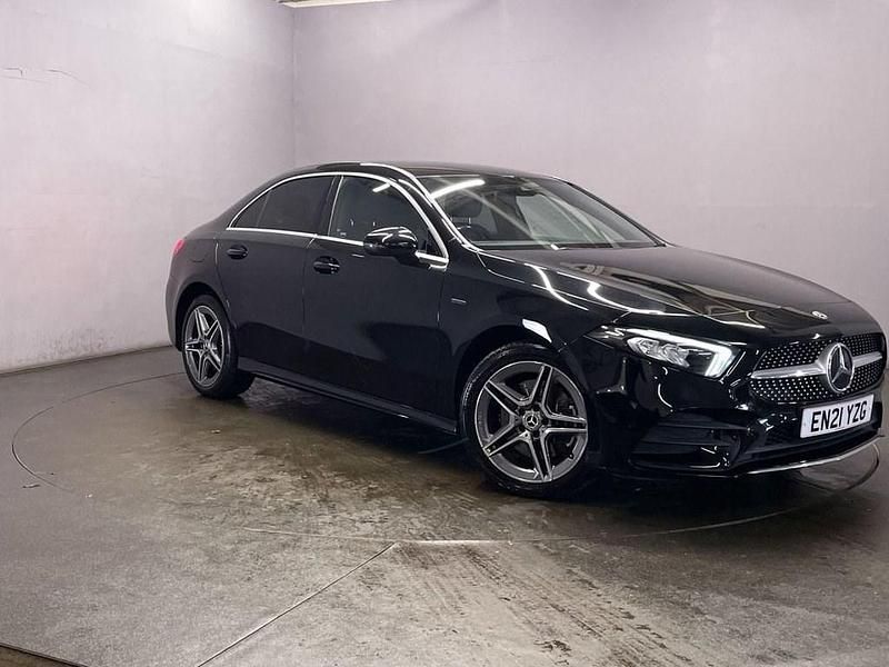 Black Used 2021 Mercedes A250 AMG line Sedan | £17,999 (Good price) - Image 1/4
