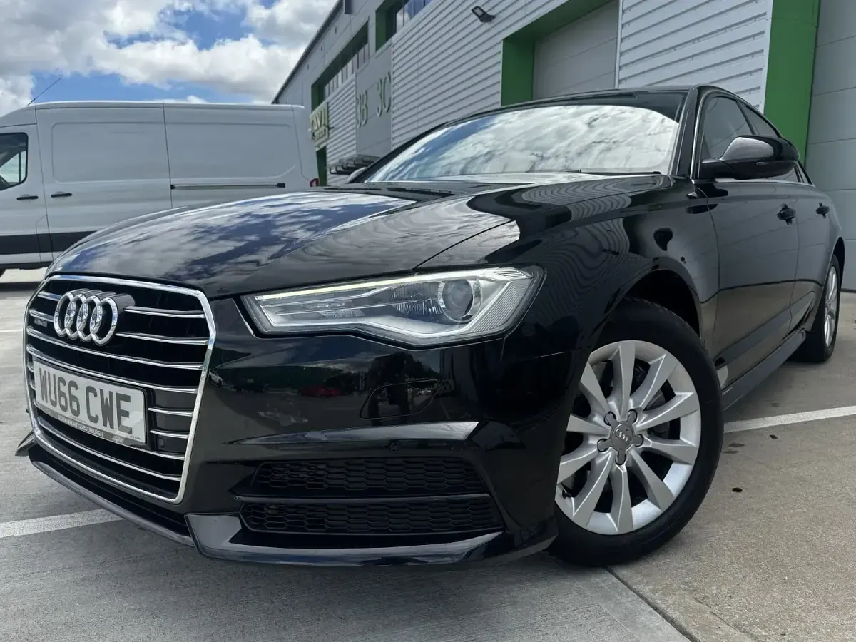 Used Audi A6 Comfort 218 HP (160 kW) 2016 Black Sedan