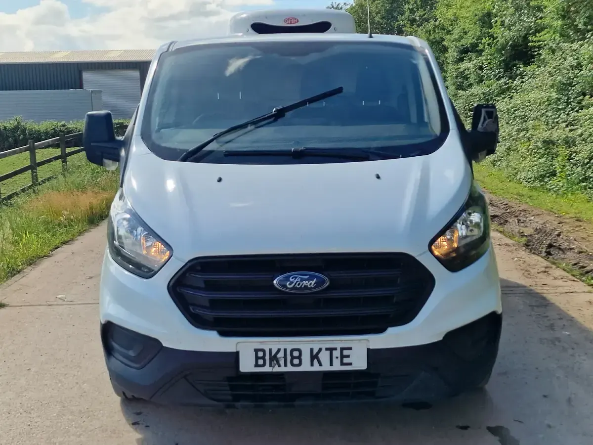 Used Ford Transit Custom 105 HP (77 kW) 2018 White Van
