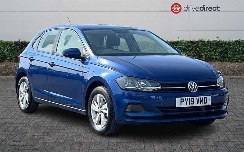 Blue Used 2019 VW Polo SE Hatchback | £13,584 (Good price) - Image 1/4