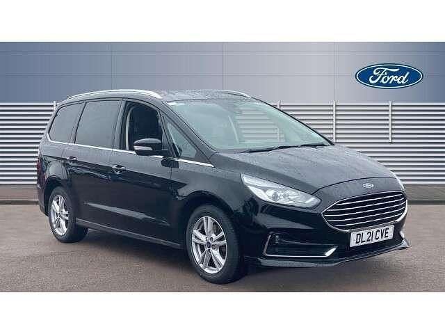 Black Used 2021 Ford Galaxy Titanium MPV | £14,750 (Fair price) - Image 1/4