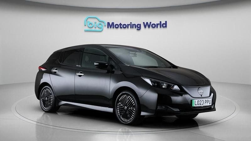 Black Used 2023 Nissan Leaf N-Connecta Hatchback | £11,500 (Fair price) - Image 1/4