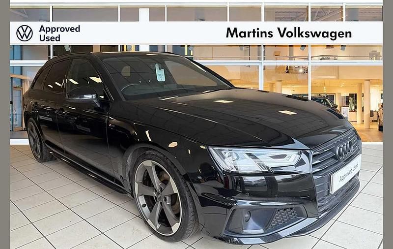 Used Audi A4 Black Edition 147 HP (108 kW) 2019 Black Estate