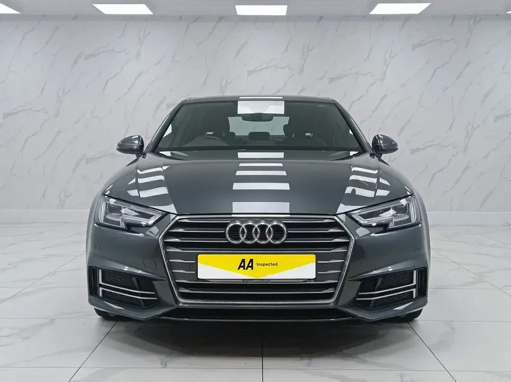 Used Audi A4 S-Line 150 HP (110 kW) 2018 Grey Sedan