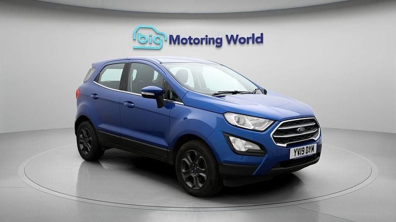 Used Ford Ecosport Zetec 125 HP (91 kW) 2019 Blue SUV