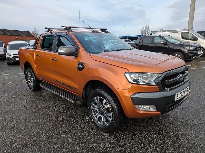 Used Ford Ranger Wildtrack 200 HP (147 kW) 2017 Orange Pickup