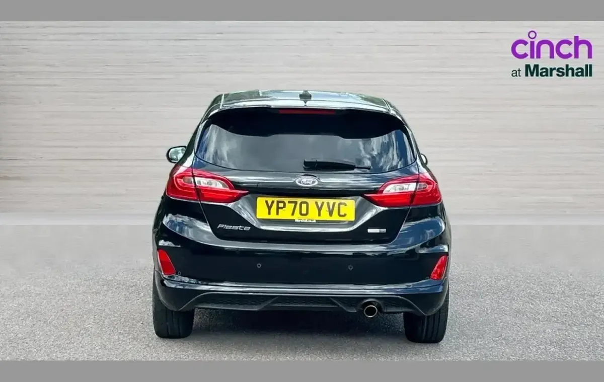 Used Ford Fiesta ST-Line X 125 HP (91 kW) 2020 Black Hatchback