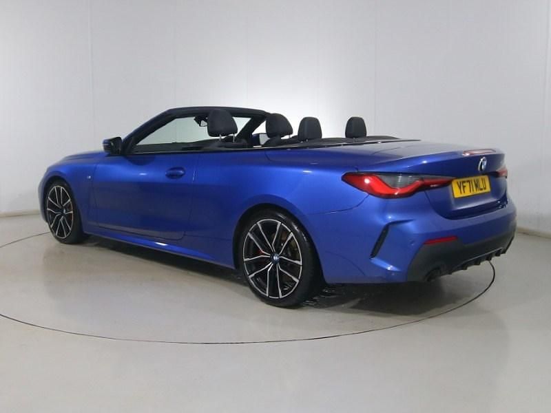 Used BMW 420 M Sport 190 HP (139 kW) 2022 Blue Cabriolet