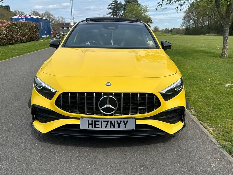 Used Mercedes A35 AMG Premium Plus 2023 Yellow Hatchback