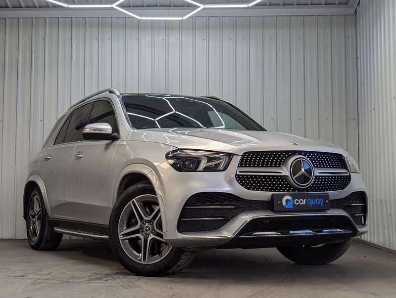 Begagnad Mercedes GLE400 AMG line 2019 Silver Kombi