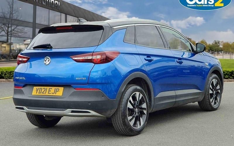 Used Vauxhall Grandland X Edition 131 HP (96 kW) 2021 Blue SUV