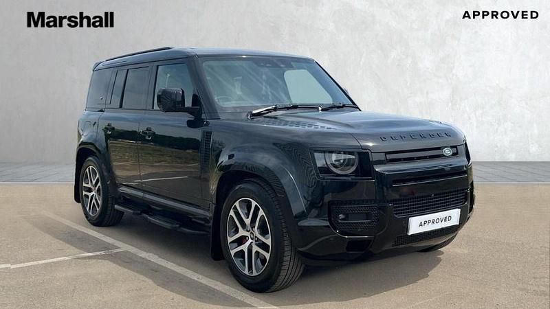 Black Used 2024 Land Rover Defender SUV | £64,497 (Expensive) - Image 1/4