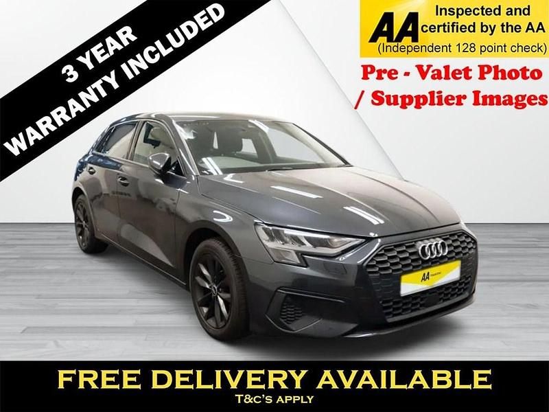 Grey Used 2022 Audi A3 Sportback Design Hatchback | £18,995 (Fair price) - Image 1/4