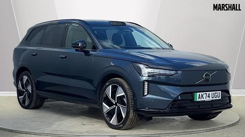 Blue Used 2024 Volvo EX90 Performance SUV | £73,329 (Good price) - Image 1/4