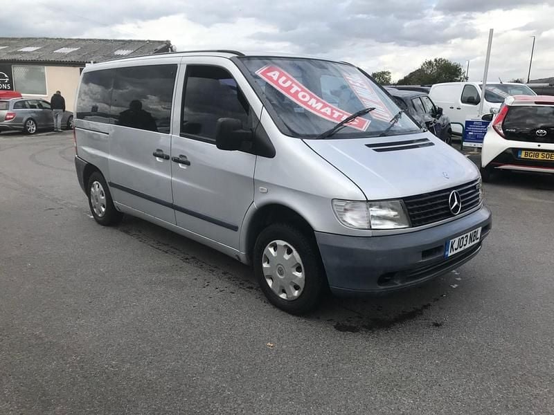 Silver Used 2003 Mercedes Vito MPV | £5,990 - Image 1/4