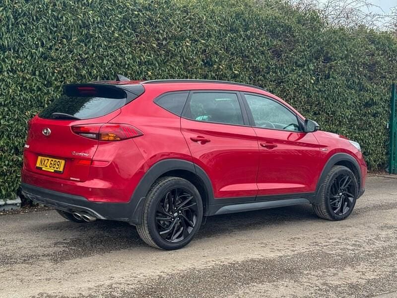 Used Hyundai Tucson N Line 177 HP (130 kW) 2019 Red SUV