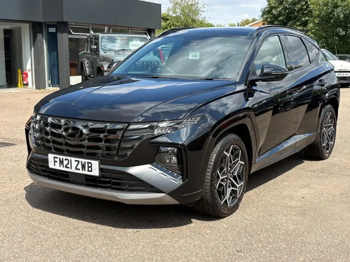 Used Hyundai Tucson N Line 148 HP (108 kW) 2021 Black SUV