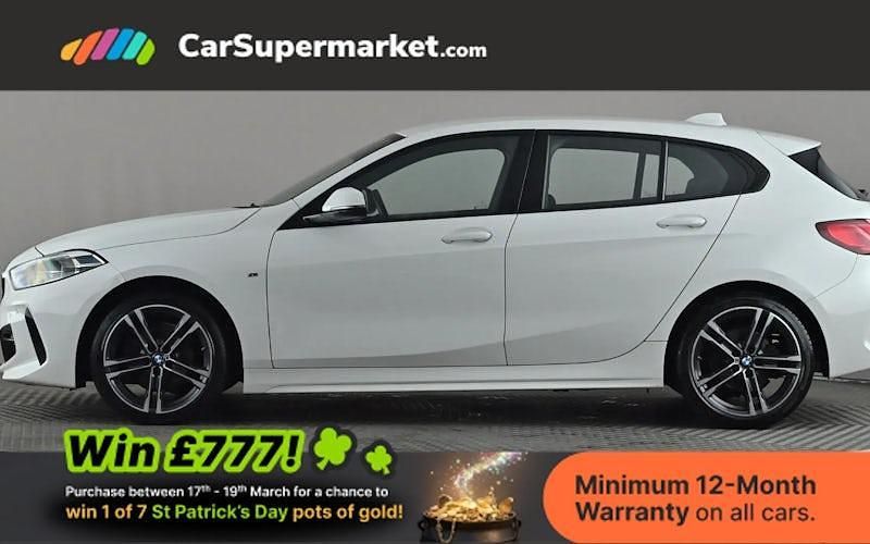 Used BMW 118 M Sport 136 HP (100 kW) 2023 White Hatchback