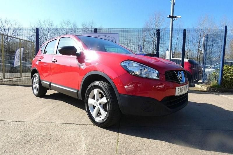 Used Nissan Qashqai S 117 HP (86 kW) 2011 Red SUV