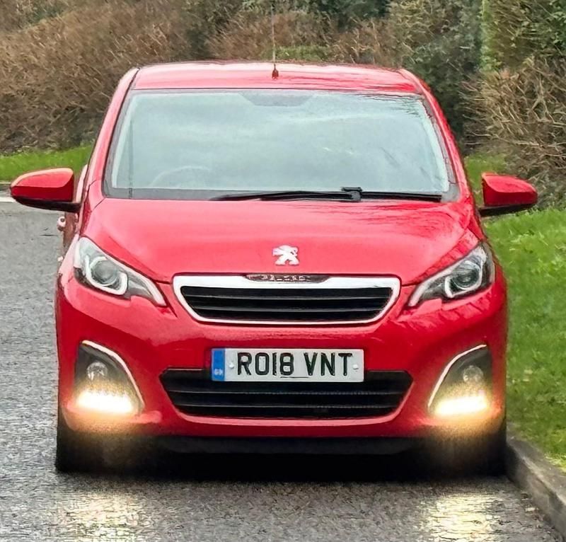 Used Peugeot 108 Allure 2018 Red Hatchback