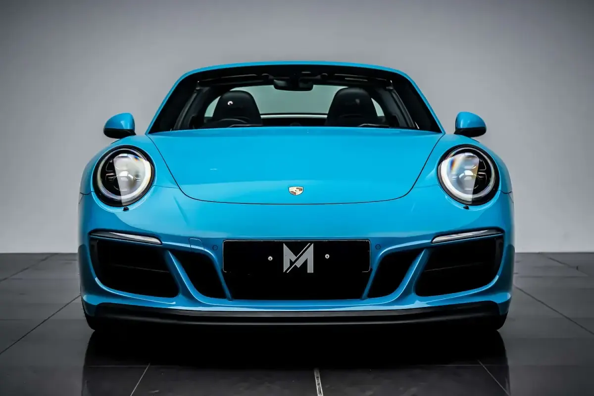 Used Porsche 991 2018 Blue Cabriolet