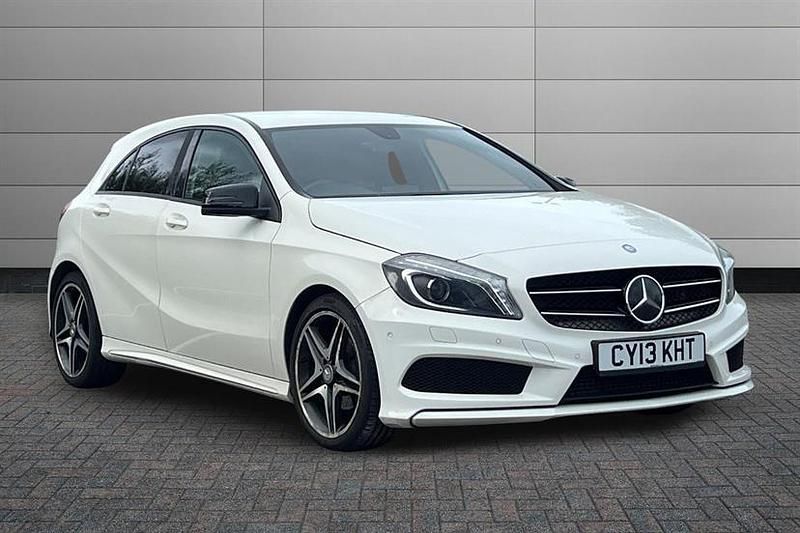 White Used 2013 Mercedes A200 AMG Hatchback | £7,395 (Fair price) - Image 1/4